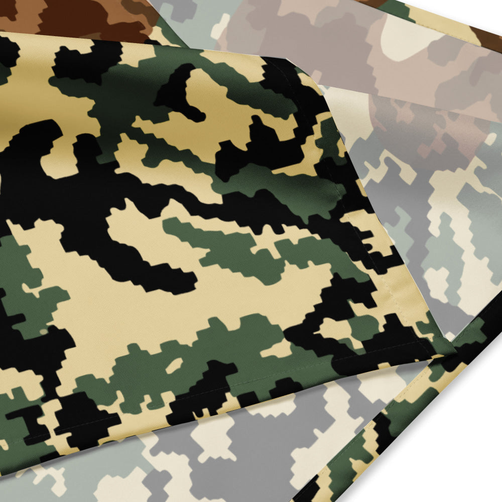 Russian WW2 TTsMKK Disruptive Amoeba Tri Color CAMO bandana - Bandana