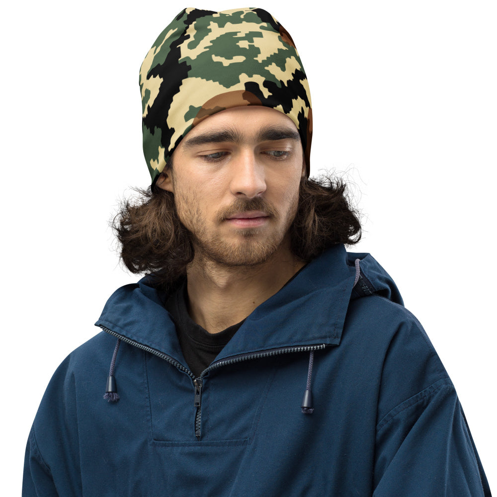 Russian WW2 TTsMKK Disruptive Amoeba Tri Color CAMO Beanie