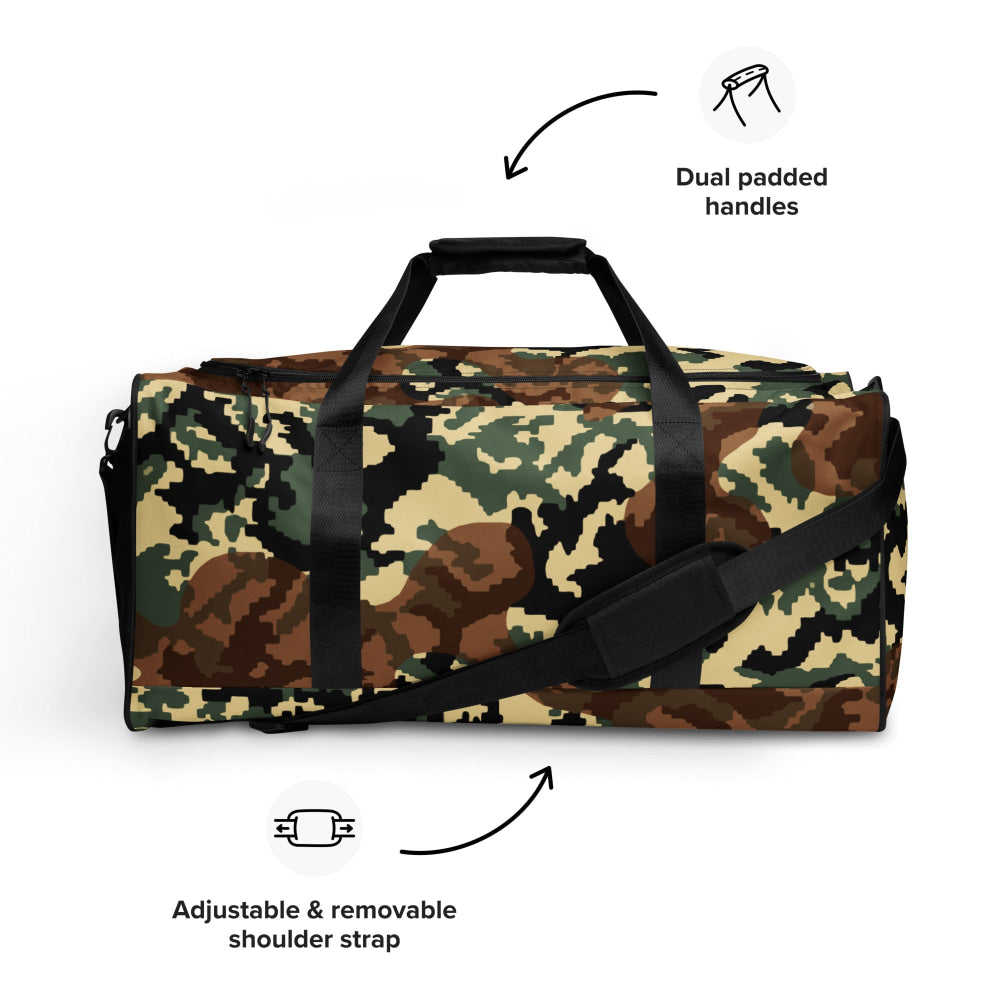 Russian WW2 TTsMKK Disruptive Amoeba Tri Color CAMO Duffle bag - Bag