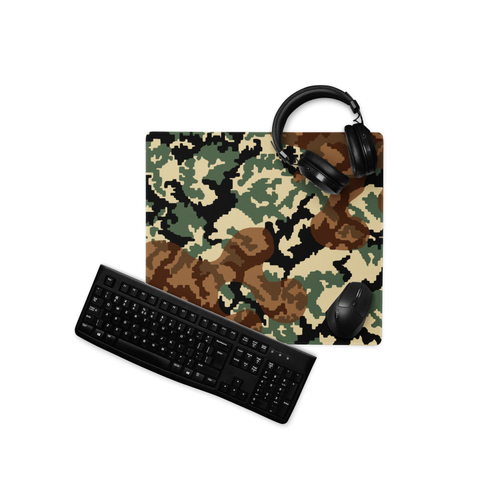 Russian WW2 TTsMKK Disruptive Amoeba Tri Color CAMO Gaming mouse pad - 18″×16″ - Mouse Pad