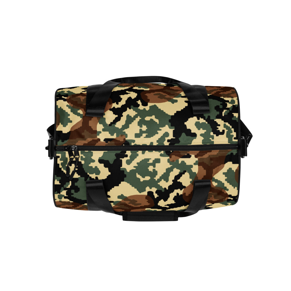 Russian WW2 TTsMKK Disruptive Amoeba Tri Color CAMO gym bag - Gym Bag