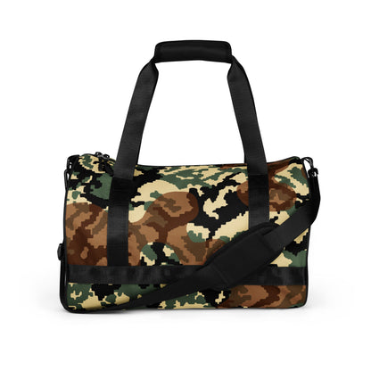 Russian WW2 TTsMKK Disruptive Amoeba Tri Color CAMO gym bag - Gym Bag