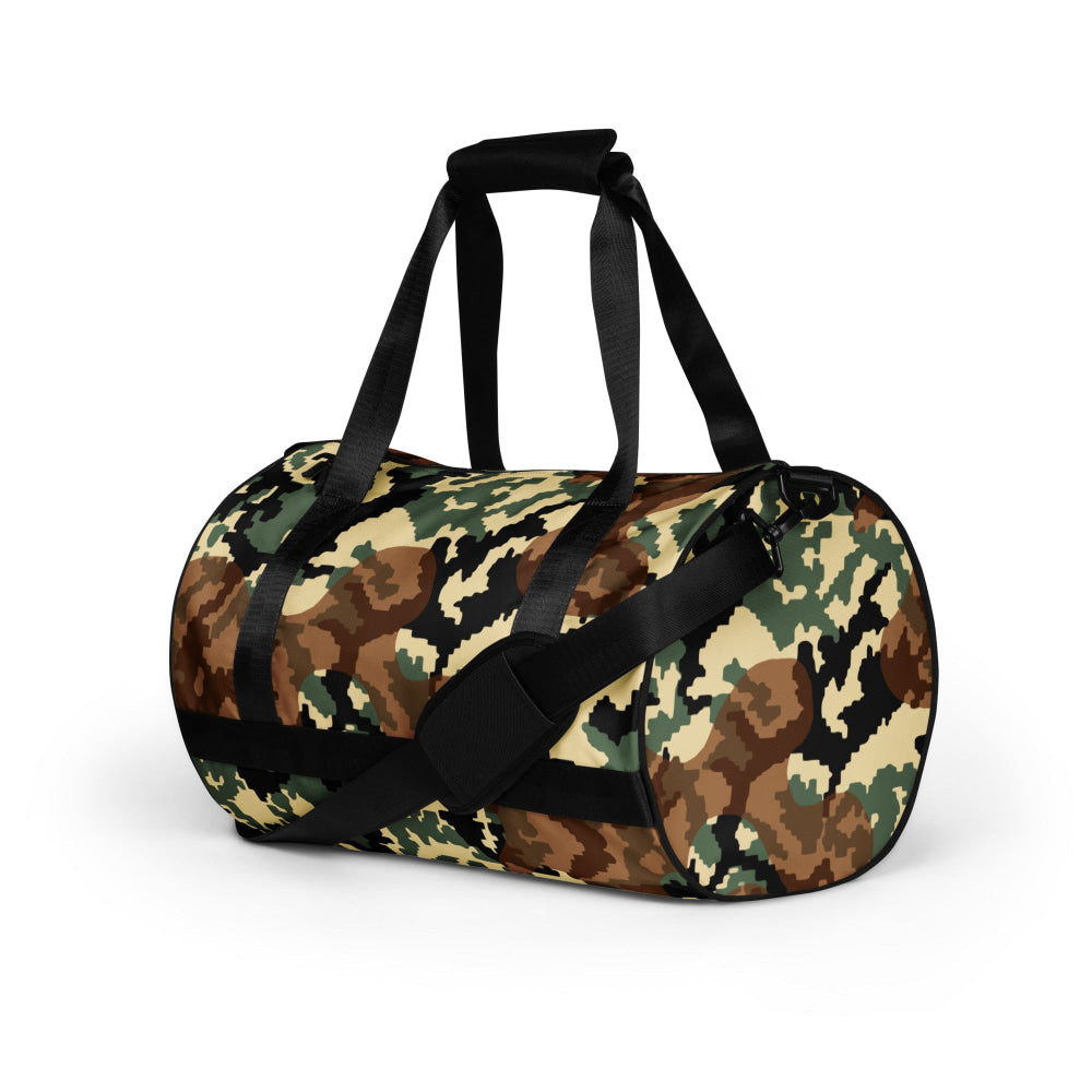 Russian WW2 TTsMKK Disruptive Amoeba Tri Color CAMO gym bag - Gym Bag