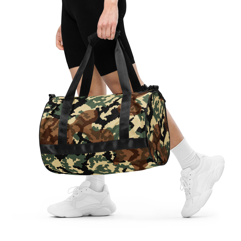 Russian WW2 TTsMKK Disruptive Amoeba Tri Color CAMO gym bag - Gym Bag