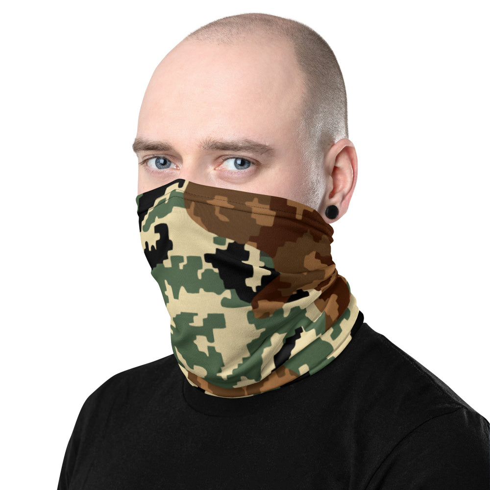 Russian WW2 TTsMKK Disruptive Amoeba Tri Color CAMO Neck Gaiter