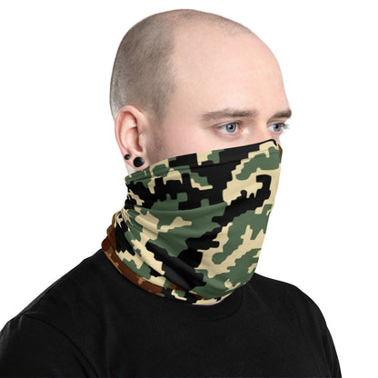 Russian WW2 TTsMKK Disruptive Amoeba Tri Color CAMO Neck Gaiter