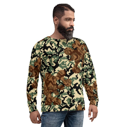 Russian WW2 TTsMKK Disruptive Amoeba Tri Color CAMO Unisex Sweatshirt