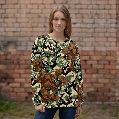 Russian WW2 TTsMKK Disruptive Amoeba Tri Color CAMO Unisex Sweatshirt