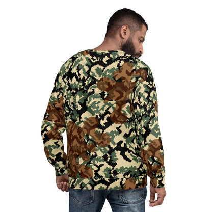 Russian WW2 TTsMKK Disruptive Amoeba Tri Color CAMO Unisex Sweatshirt