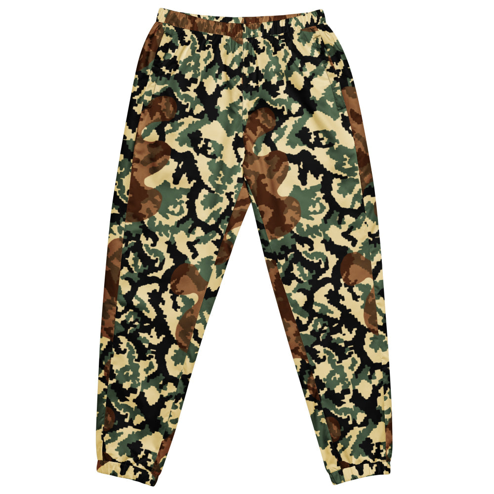 Russian WW2 TTsMKK Disruptive Amoeba Tri Color CAMO Unisex track pants - Track Pants