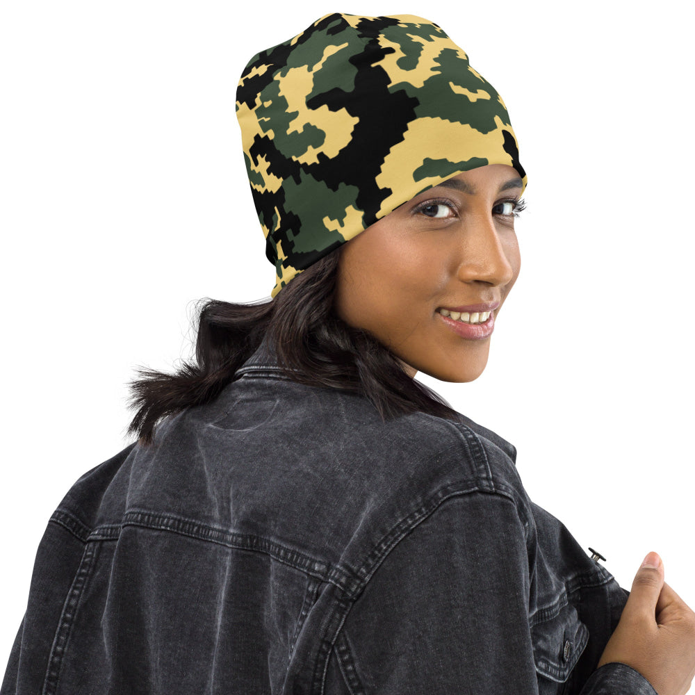 Russian WW2 TTsMKK Disruptive Tri Color CAMO Beanie