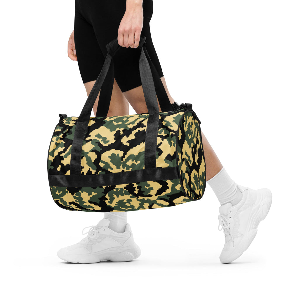 Russian WW2 TTsMKK Disruptive Tri Color CAMO gym bag - Gym Bag