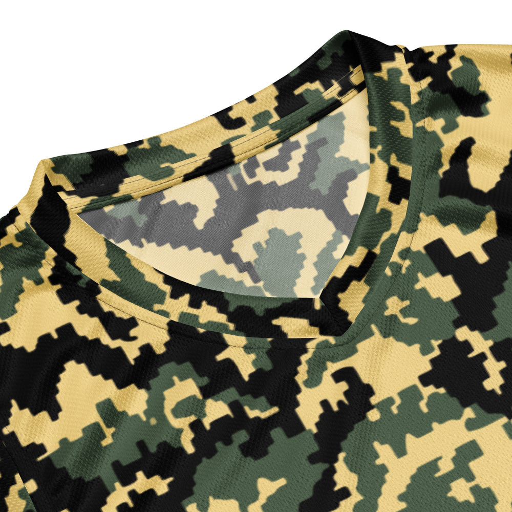 Russian WW2 TTsMKK Disruptive Tri Color CAMO unisex basketball jersey - Unisex Basketball Jersey