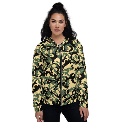 Russian WW2 TTsMKK Disruptive Tri Color CAMO Unisex Bomber Jacket