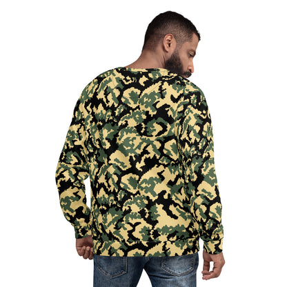 Russian WW2 TTsMKK Disruptive Tri Color CAMO Unisex Sweatshirt