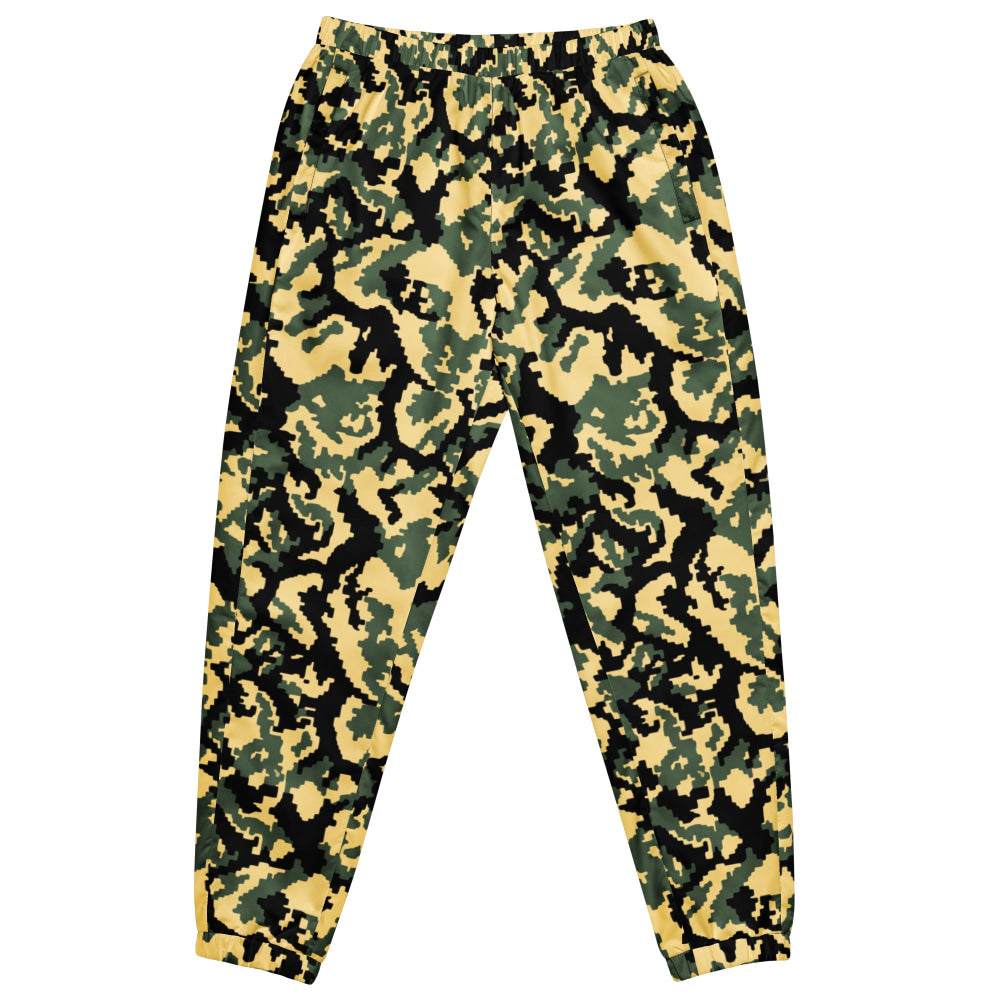 Russian WW2 TTsMKK Disruptive Tri Color CAMO Unisex track pants - Track Pants