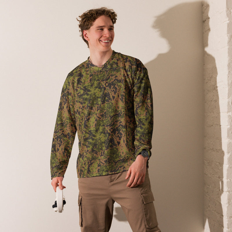 Yeger Hunter Russian CAMO Unisex Hockey Fan Jersey