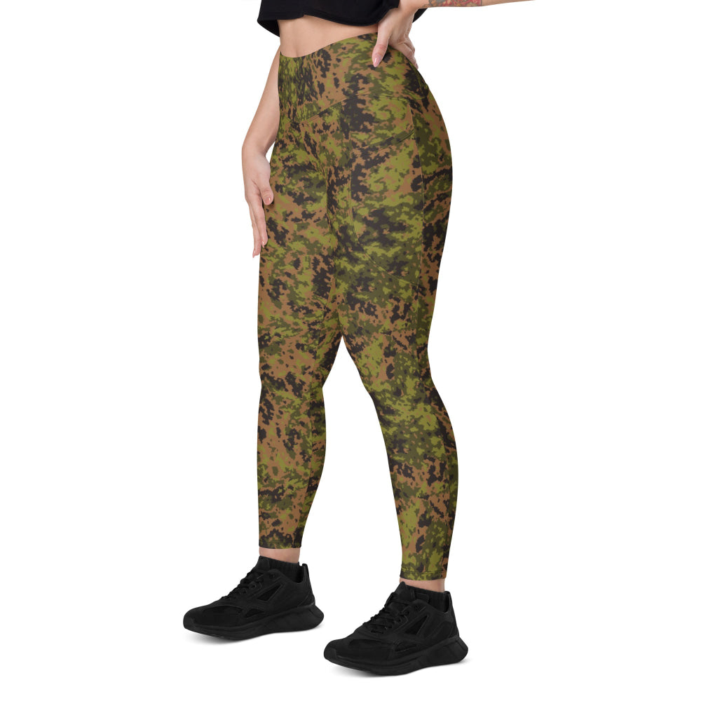 Russian Yeger (Hunter) CAMO Leggings with pockets - Womens With Pockets