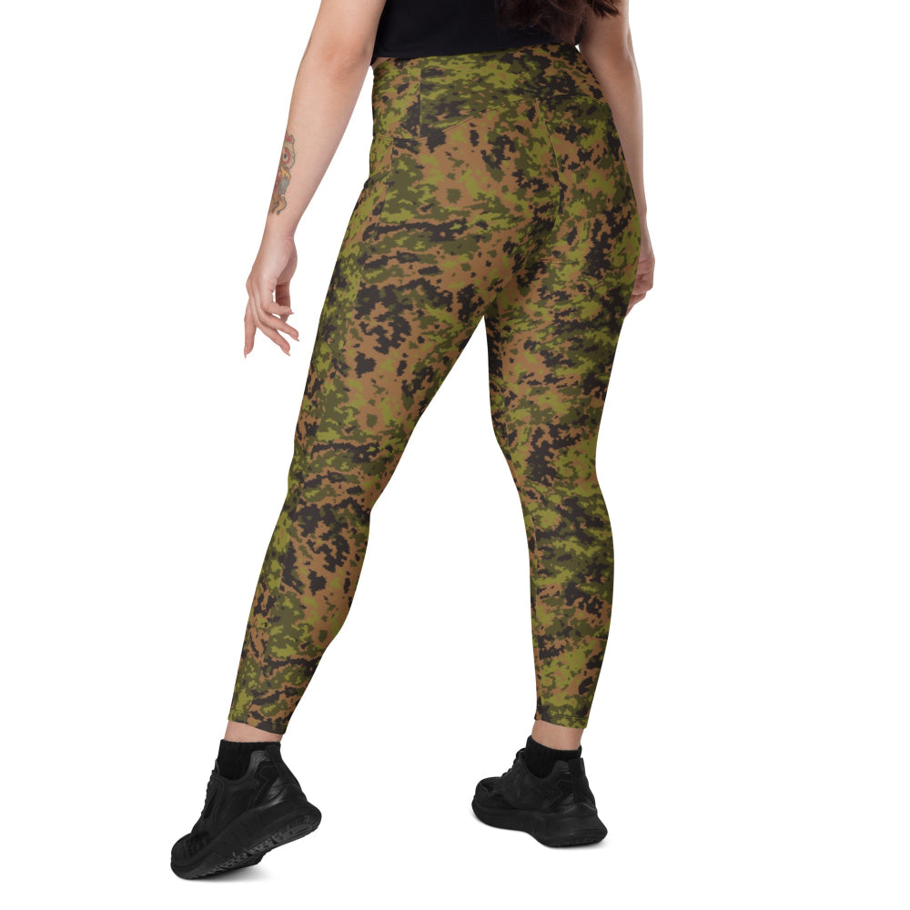 Russian Yeger (Hunter) CAMO Leggings with pockets - Womens With Pockets