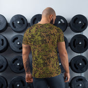 Yeger Hunter Russian CAMO Mens Athletic T-Shirt