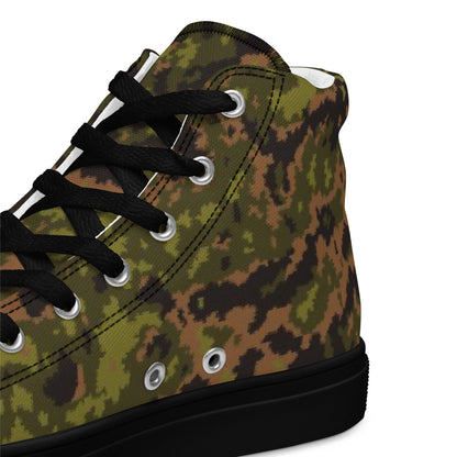 Russian Yeger (Hunter) CAMO Mens high top canvas shoes - High Top Canvas Shoes