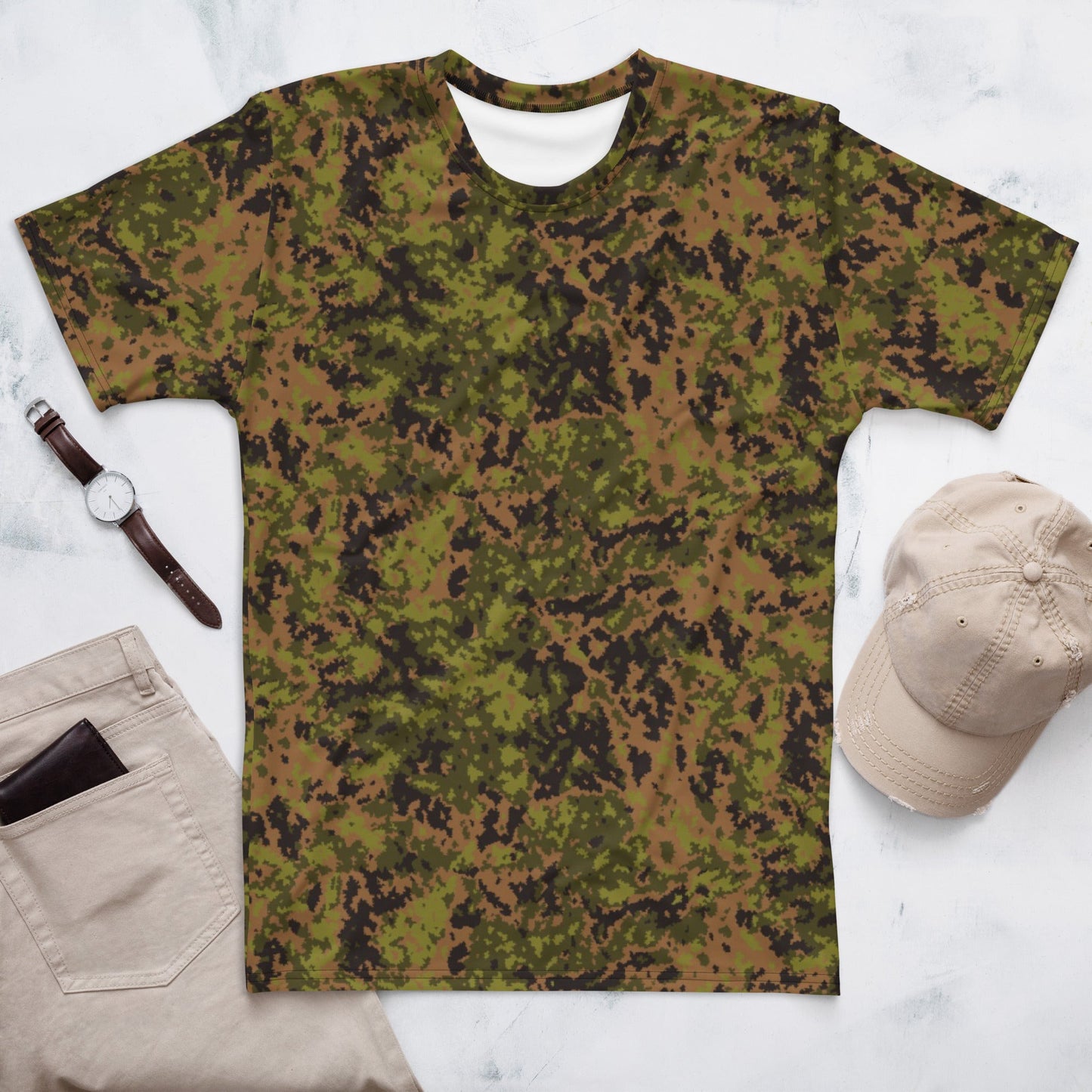 Russian Yeger (Hunter) CAMO Mens t-shirt - XS - T-Shirts