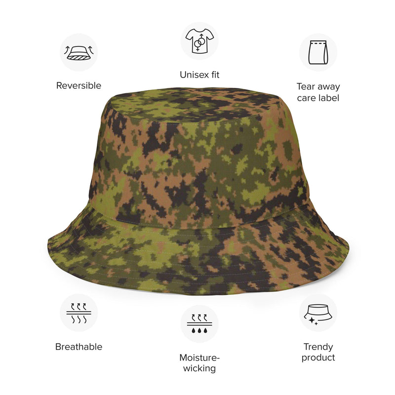 Yeger Hunter Russian CAMO Reversible Bucket Hat