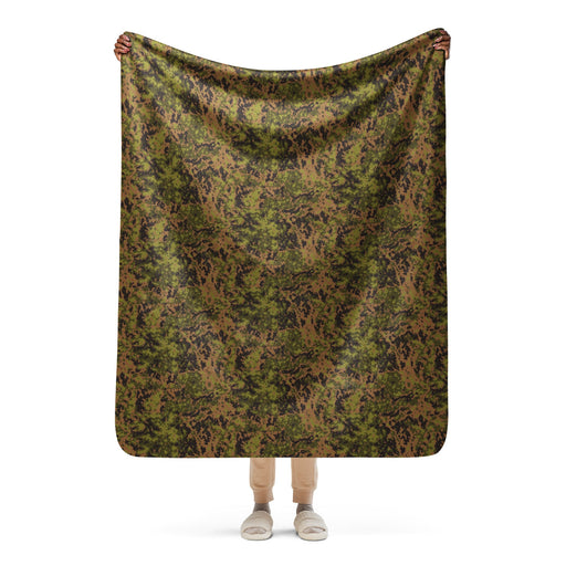 Yeger Hunter Russian CAMO Sherpa Blanket - 50″×60″