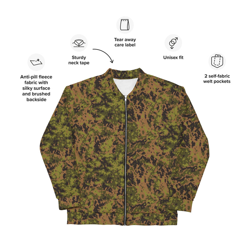 Yeger Hunter Russian CAMO Unisex Bomber Jacket