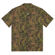 Yeger Hunter Russian CAMO Unisex Short-Sleeve Button Shirt - 2XS
