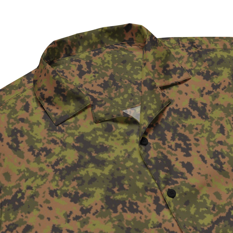 Yeger Hunter Russian CAMO Unisex Short-Sleeve Button Shirt
