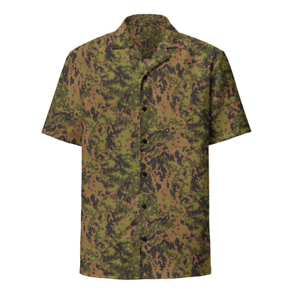 Russian Yeger (Hunter) CAMO Unisex Short-Sleeve Button Shirt