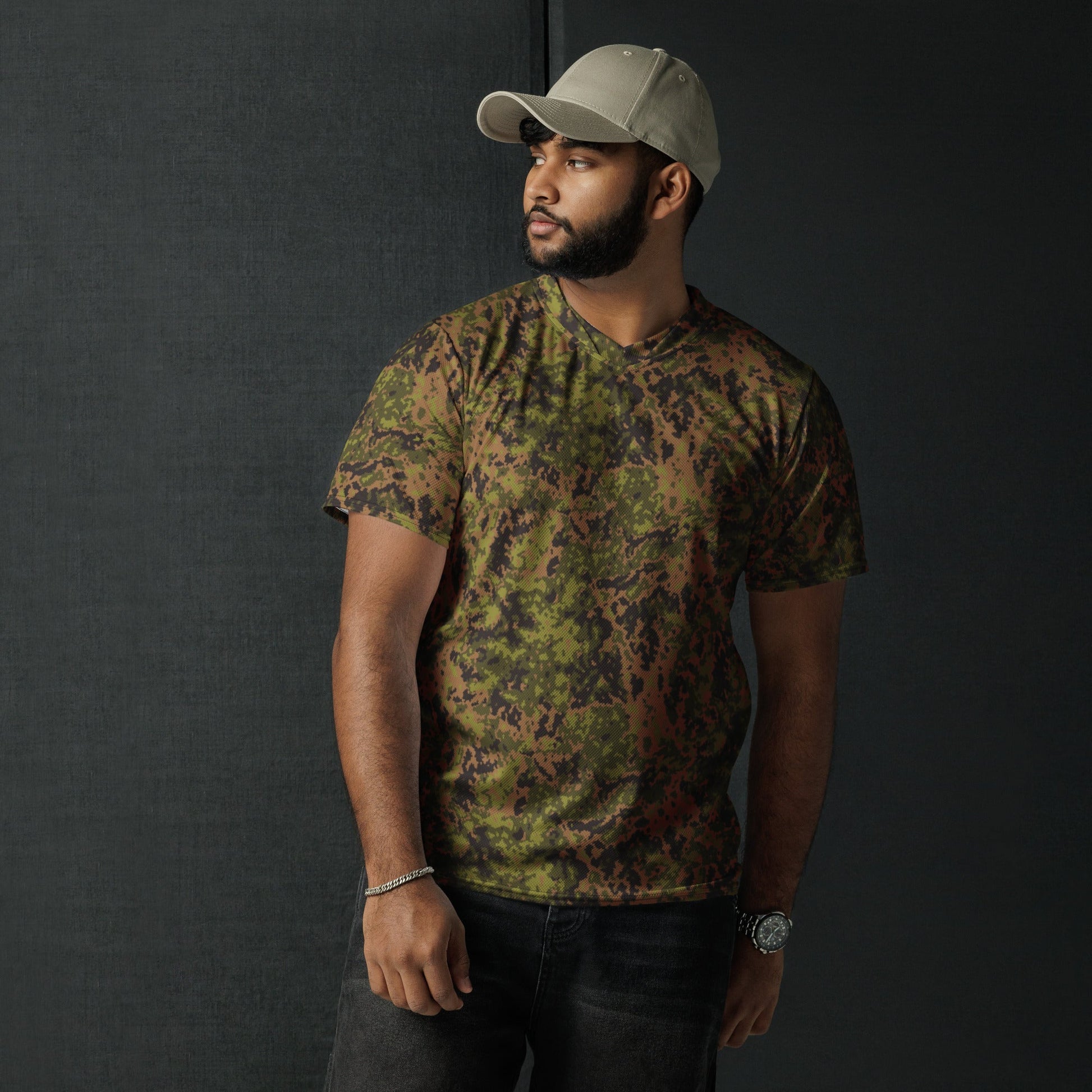 Russian Yeger (Hunter) CAMO unisex sports jersey Sports Jerseys