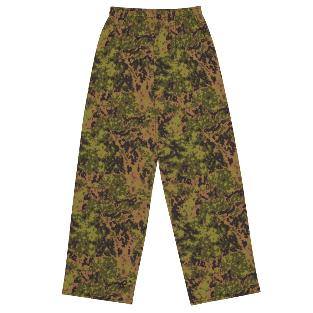 Russian Yeger (Hunter) CAMO unisex wide-leg pants - Unisex Wide-Leg Pants