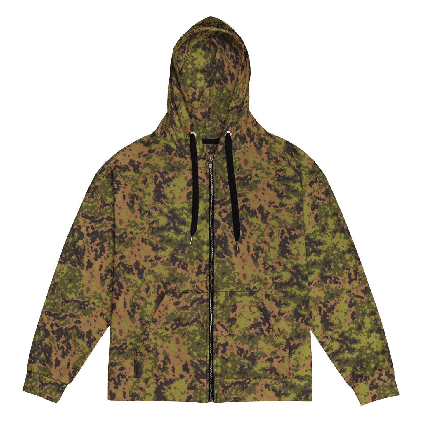 Russian Yeger (Hunter) CAMO Unisex Zip Hoodie - 2XS