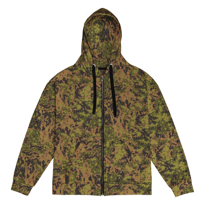 Russian Yeger (Hunter) CAMO Unisex Zip Hoodie - 2XS