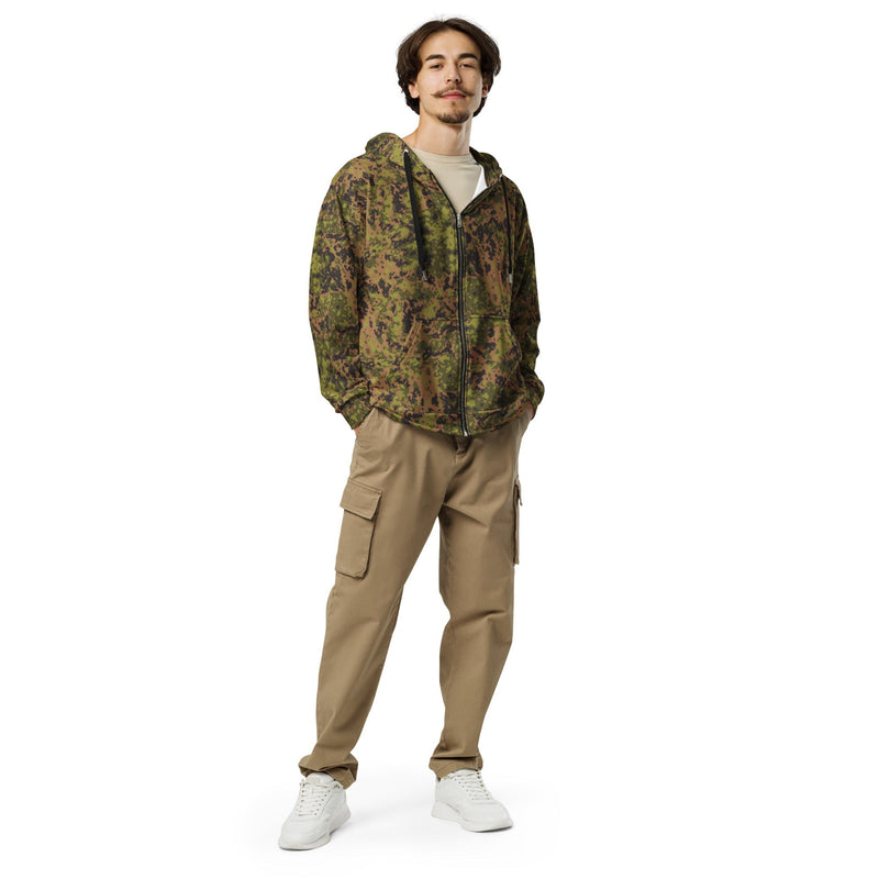 Yeger Hunter Russian CAMO Unisex Zip Hoodie