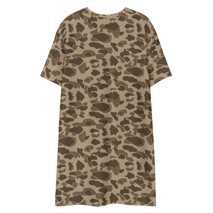 Sandbeach Frog Skin CAMO T-shirt dress - Womens T-Shirt Dress