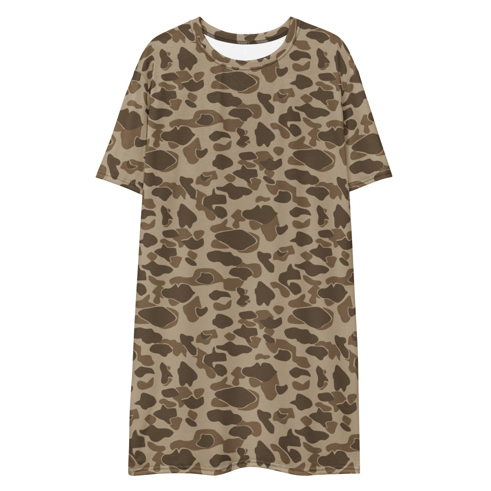 Sandbeach Frog Skin CAMO T-shirt dress - Womens T-Shirt Dress