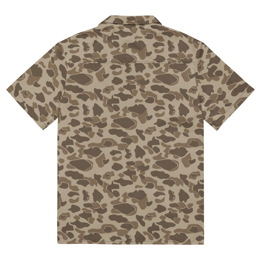 Sandbeach Frog Skin CAMO Unisex button shirt - Button Shirt