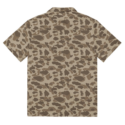 Sandbeach Frog Skin CAMO Unisex button shirt - Button Shirt