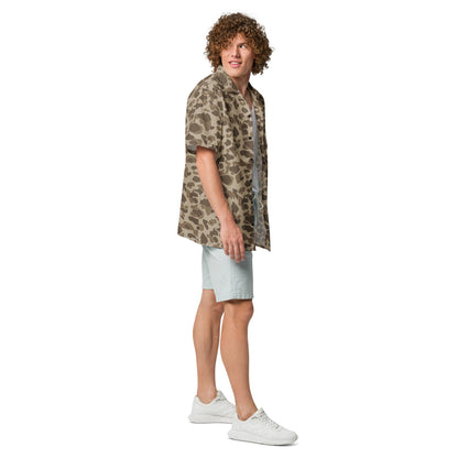 Sandbeach Frog Skin CAMO Unisex button shirt - Button Shirt