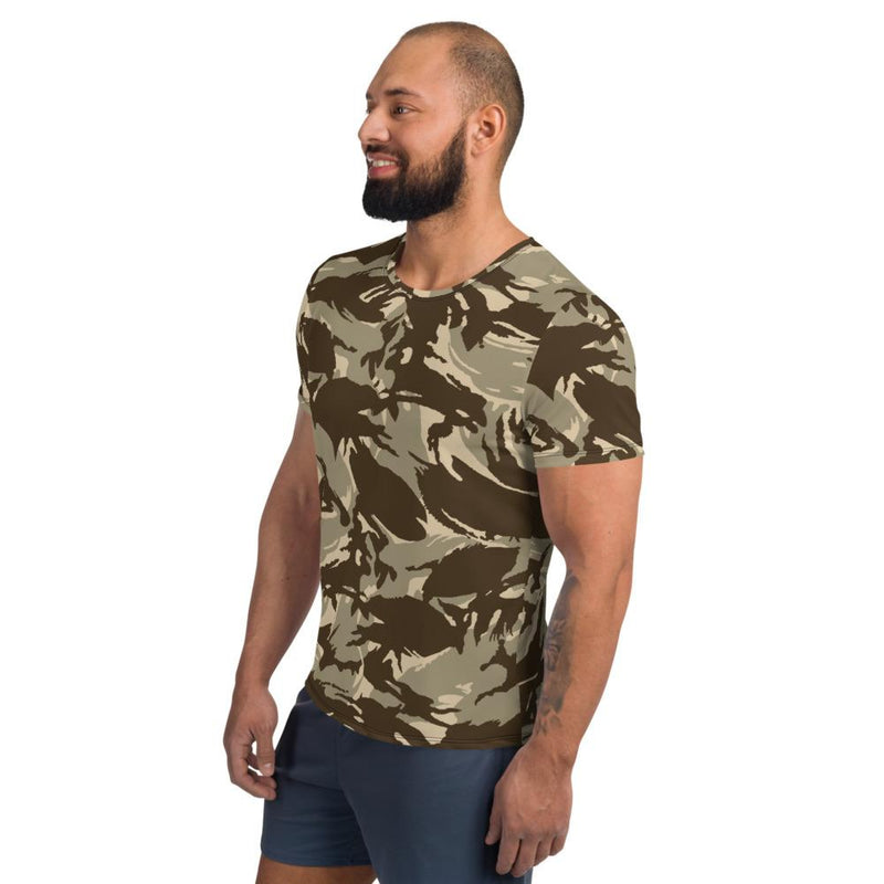 DPM Saudi Desert CAMO Mens Athletic T-Shirt - Shirt