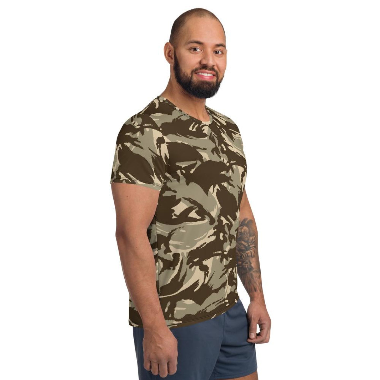 Saudi Arabia DPM Desert Mens Athletic T-shirt - T-Shirts