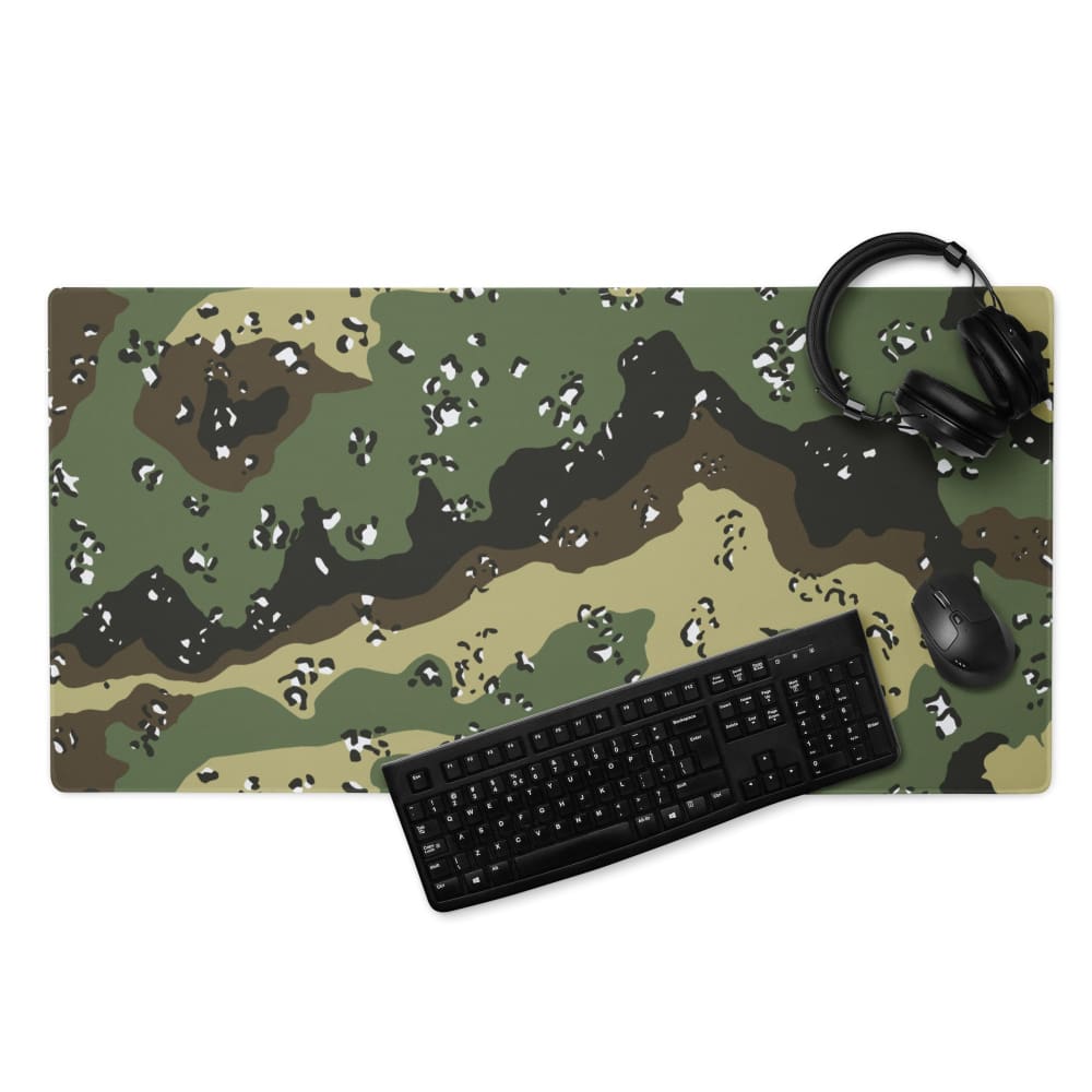 Saudi Arabia Special Security Forces Temperate CAMO Gaming mouse pad - 36″×18″ - Gaming mouse pad