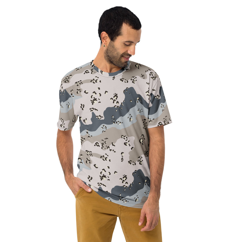 Saudi Arabian Chocolate Chip Desert Border Guard CAMO Men’s t-shirt