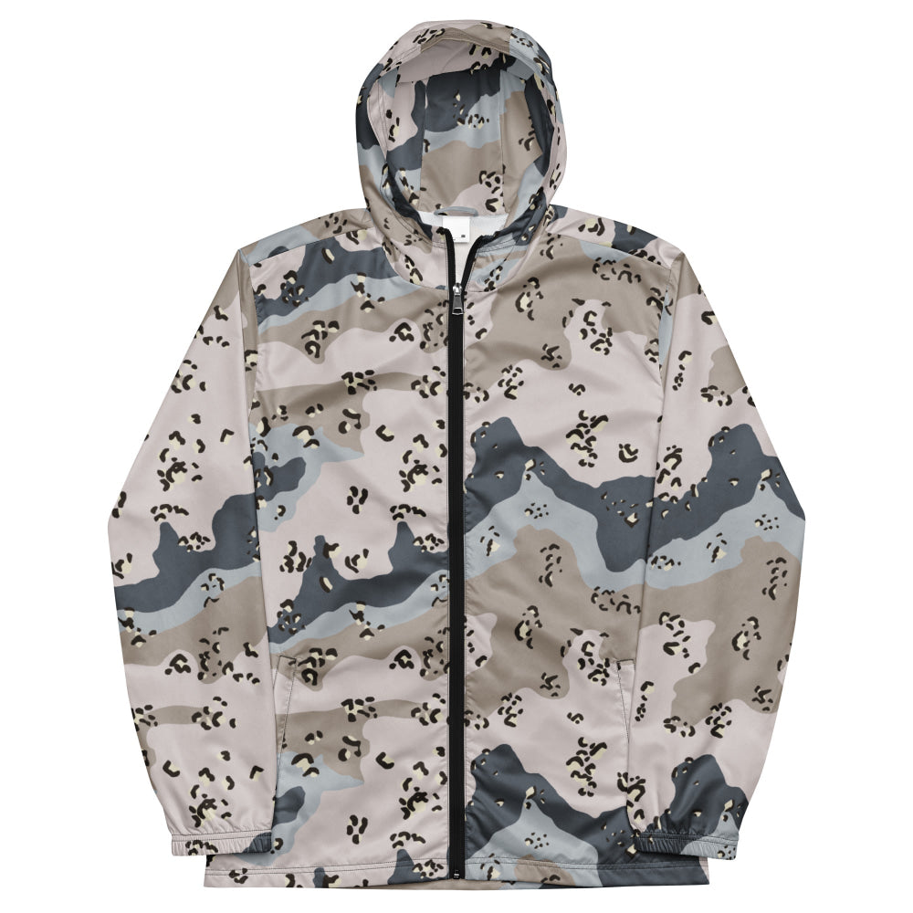 Saudi Arabian Chocolate Chip Desert Border Guard CAMO Men’s windbreaker - Mens Windbreaker