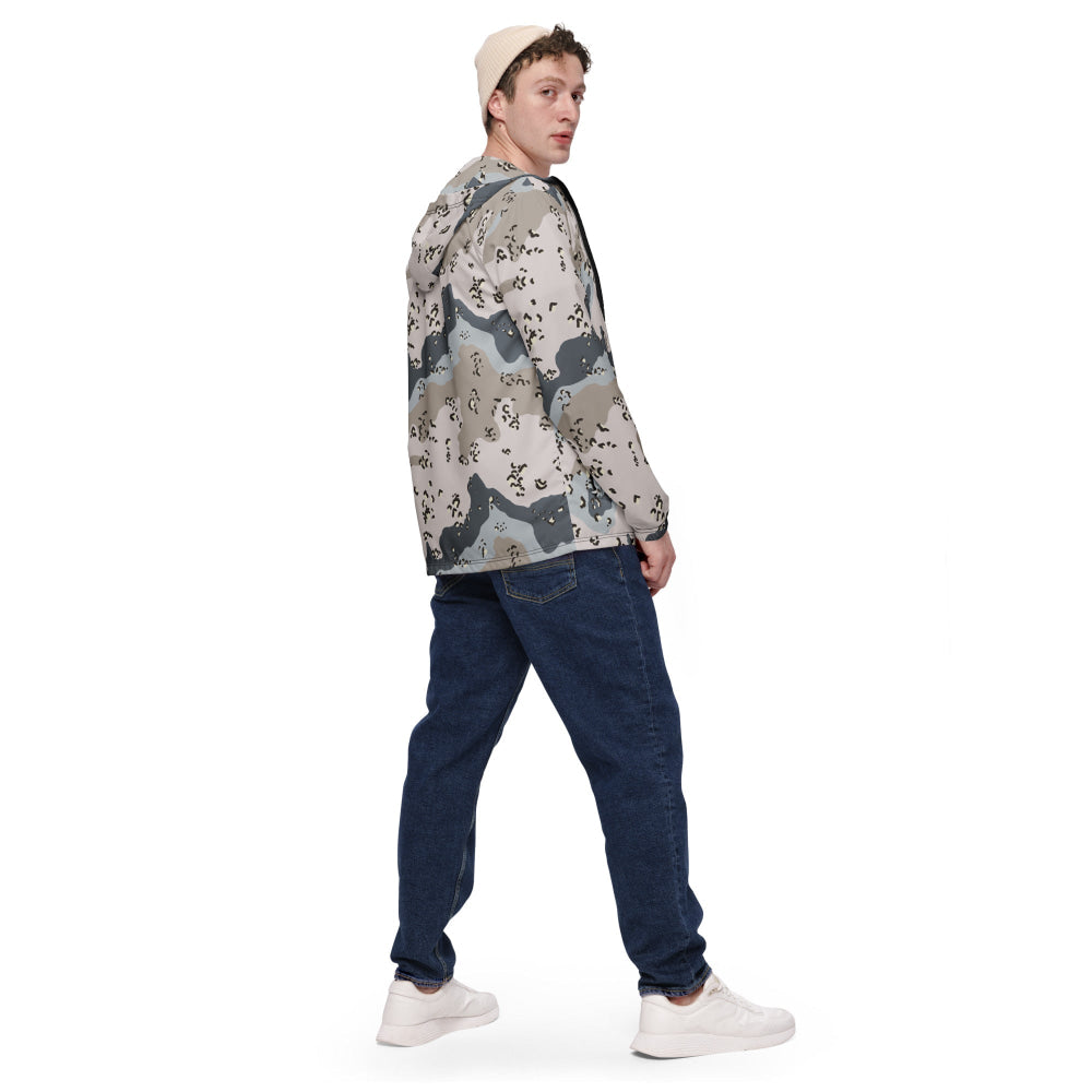 Saudi Arabian Chocolate Chip Desert Border Guard CAMO Men’s windbreaker - Mens Windbreaker