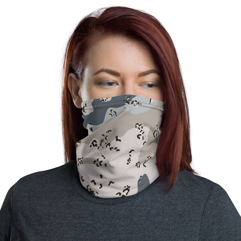 Saudi Arabian Chocolate Chip Desert Border Guard CAMO Neck Gaiter