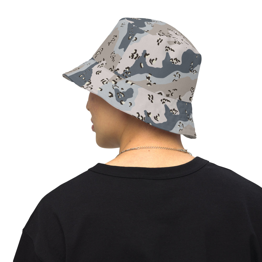 Saudi Arabian Chocolate Chip Desert Border Guard CAMO Reversible bucket hat - XS